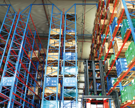 济南窄巷道货架